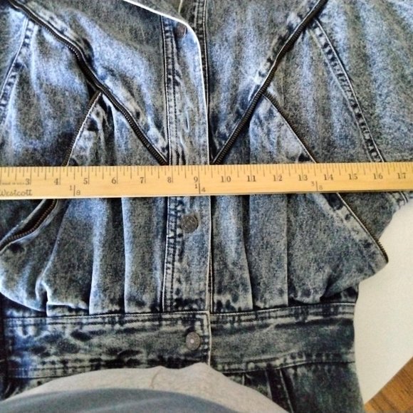 "JUST US"  Blue Jean Dress (Vintage like new) - Picture 3 of 7